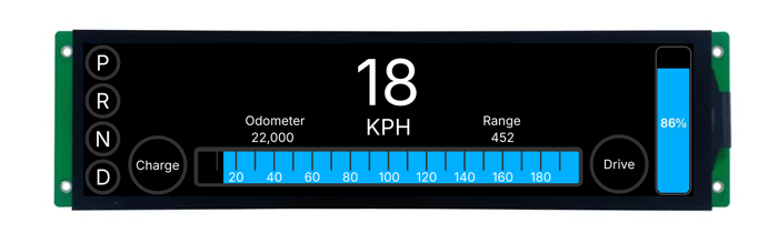 Pre-Order 8.8″ Wide Touchscreen Display