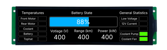 Pre-Order 8.8″ Wide Touchscreen Display